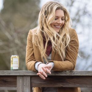 Katheryn Winnick Instagram - Excited to announce @juneshineco is now available nationwide! Order online & get it delivered to your door.  Use the code TRYJUNESHINE for 20% OFF. #JuneShine #HardKombucha #investor