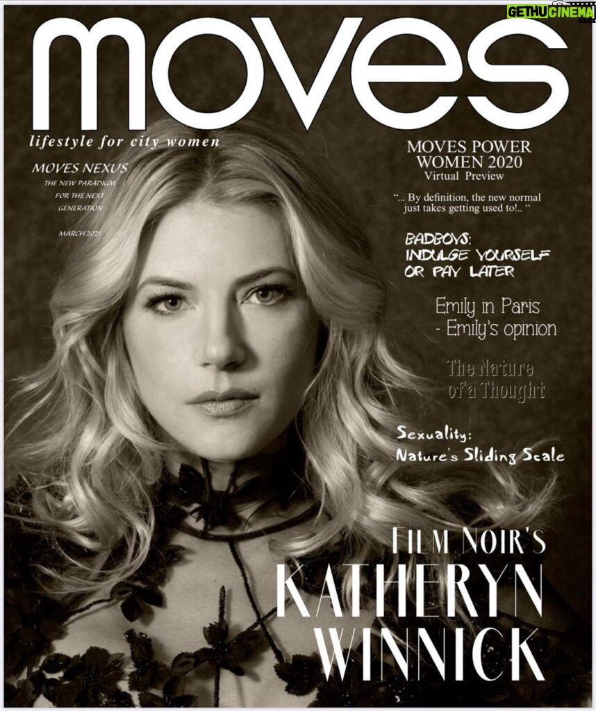 Katheryn Winnick Instagram - I am so deeply honored to be part of the MOVES POWER WOMEN 2020 issue. From the bottom of my heart, Thank you! @nymovesmagazine #powerwomen