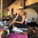Katheryn Winnick Instagram - Eating is a necessity, but cooking is an art. Picking up a few tips at the one and only Uruguay’s @francismallmann Garzón restaurant. Yep, it really IS in the middle of nowhere! 🇺🇾 Bodega Garzon Uruguay
