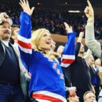 Katheryn Winnick Instagram - What a night! Thank you @nyrangers for an incredible game! 🏒 Madison Square Garden