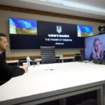 Katheryn Winnick Instagram - Had a great conversation with Ukraine’s President Zelenskyy discussing The Winnick Foundation’s continued support and efforts. Thank you to everyone who has donated this year. We still have a lot to do & help those who need us most. Every dollar helps! If you would like to help donate or sponsor, please visit the link in the bio. Thank you 🙏🏻💙💛