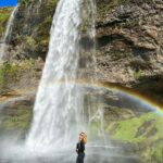 Katheryn Winnick Instagram - Falling in love with Iceland, one waterfall at a time.🤍 Seljalandsfoss