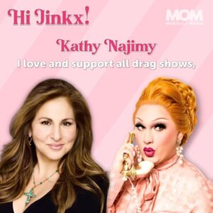 Kathy Najimy Instagram - I love @thejinkx and loved doing his podcast. Brilliant actor,  writer, human! <3