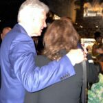 Kathy Najimy Instagram - Loving the new #Gutsy series. Thrilled to celebrate hillaryclinton and Chelsea Clinton w/@billclinton w/ @thedanband at the afterparty. watch the 8 part doc-series on @appletvPlus- I looooved it.