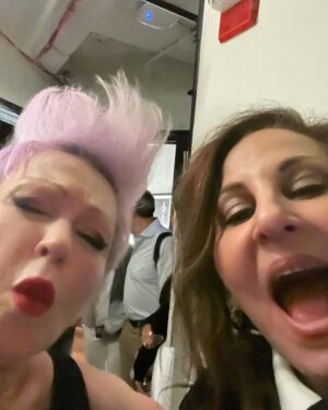Kathy Najimy Instagram - Unbelievably brilllliant night at @cyndilauper ‘s documentary premiere #letthecanarysing !! This film  blew my mind!! I’ve known this extraordinary human, musician, activist for over 35 years and still was BLOWN sideways by the story of her courage, tenacity, talent and HUMANITY!  Brave ally, extraordinary performer, song writer, change maker,  angel.  Find it. 💜