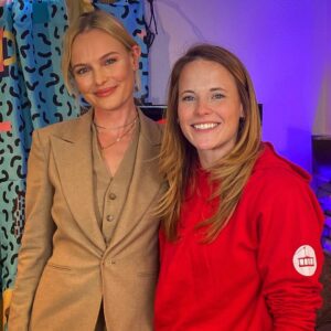 Katie Leclerc Instagram - Kate and Katie at #TheLoop @mammothfilmfestival