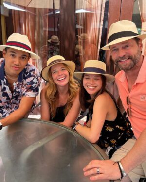 Katie Leclerc Instagram - Check out Fantasy Island on FOX airing TONIGHT (if you miss it, check us out on Hulu tomorrow) I had the most amazing time on this project and made incredible friends and also bought the coolest hat! I can’t wait to watch!!