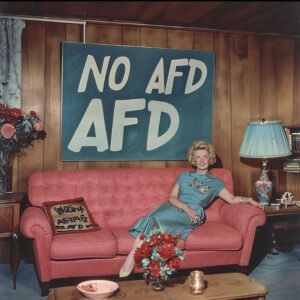 Katja Riemann Instagram - Aus aktuellem Anlass und aufgrund des Umstands, dass politische Mitarbeiter der AfD zur Eröffnung des internationalen Filmfestivals Berlin, der @berlinale eingeladen wurden, 15. Februar wird das sein, hier ein paar wunderschöne Designs von Florian Dengler @berlinteaparty, die er uns zur freien Verfügung gestellt hat. Vielen Dank dafür.  Und Danke @anikadecker , für die Verknüpfung und deine klare Haltung.

…inzwischen wieder ausgeladen…

Sharen der Fotos ausdrücklich erlaubt, sagt @berlinteaparty
