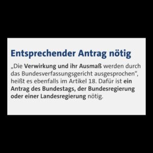 Katja Riemann Instagram - Hier nochmal eine gute Erläuterung der @tagesschau , was die Idee dieser Petition ist, in der Bezug genommen wird auf Artikel 18 des GG. Und für jene, die noch nicht unterschrieben haben, das aber gern möchten, geht es m einfachsten über den link in der Bio von @campact.de 

Demokratie ist kein Garant, die kommt nicht einfach so und setzt sich auf deinen Schoß. Sie lebt nur, wenn wir alle mitmachen und sie bewahren. Jetzt ist so ein Moment, wo wir das tun müssen und es ist gut zu sehen, wie viele aktiv werden. 

Grüße euch vom anderen Kontinent.
@correctiv_org

Bereits ü 1.2 Mio Unterschriften