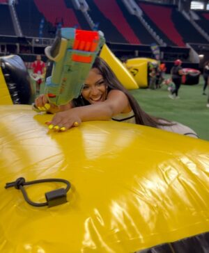 Kaychelle Dabney Instagram - Big Kid Activities lol 
@blasterbattle
@bgmgirlhair