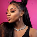 Kaychelle Dabney Instagram - I went and copped the chopsticks 🥢 Put it in my bun just to pop shit 💁🏾‍♀️