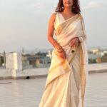 Keerthy Suresh Instagram – Catching the golden hour on Thiruvonam! 🌼✨

എല്ലാവർക്കും ഹൃദയം നിറഞ്ഞ ഓണാശംസകൾ! ❤️

#OnamVibes
