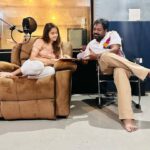 Keerthy Suresh Instagram - Starting the dubbing of #BholaaShankar with @MeherRamesh Anna 😁 Teaser coming to you soon. @chiranjeevikonidela @tamannaahspeaks @iamsushanth @bholaashankar @anilsunkara1 @sekharmaster @artasprakash @dudley_dop @akentsofficial @adityamusicindia