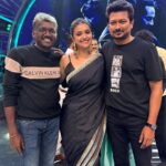 Keerthy Suresh Instagram - An amazing night with some amazing people! 🖤 Can’t wait for the release! #MAAMANNAN #AudioLaunch #Candids