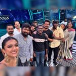 Keerthy Suresh Instagram - An amazing night with some amazing people! 🖤 Can’t wait for the release! #MAAMANNAN #AudioLaunch #Candids