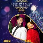 Keke Palmer Instagram - It’s giving Christmas. Get into the Christmas spirit at the Rockefeller Center with a performance alongside @adamblackstone tonight at 8/7c!