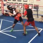 Kell Brook Instagram - Fight week for @kidgalahad90 who was with me all the way through camp for my own World Title which I took against all odds from @showtimeshawnp. It was inspiring to see him taking on 2 weight world champion @jorgelinares in sparring at @trboxing1 in Las Vegas.... now it’s his turn to shine bright under “All of the lights” • • • #AndTheNew 👑 Top Rank Boxing Gym