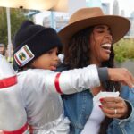 Kelly Rowland Instagram - #ad Such a great day with Noah and @waterwipes! 💧 ✨ We love WaterWipes because they're gentle and made with just 99.9% water and fruit extract. Always in my bag and will help keep the kids clean trick-or-treating. #Hallowclean #WaterWipesPartner