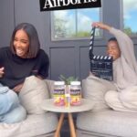 Kelly Rowland Instagram - I’m so excited to partner with @airborne_us to support my family’s immune health! Airborne is an 8-in-1 immune support formula*, giving you plenty of Vitamin C and as Titan would say “so much more!”   For more details, visit AirborneDoMore.com #ad #AirbornePartner #AirborneHealth #DoMore   *These statements have not been evaluated by the Food and Drug Administration. These products are not intended to diagnose, treat, cure, or prevent any disease.