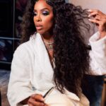 Kelly Rowland Instagram - This time last weekend… 🎤🌈✨