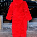 Kelly Rowland Instagram - Faux Fur♥️not faux Love!!!! Day 3 #meaculpa