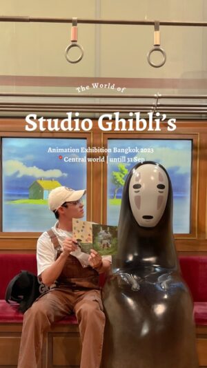 Ken Lertsittichai Instagram - 株式会社スタジオジブリ✨

#studioghibli #ghiblibkk2023 #centralworld