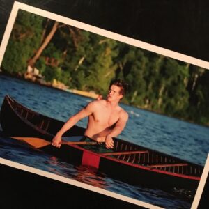 Kenneth Mitchell Instagram - 🛶 I miss summer camp. I miss canoeing. I miss Canada. I miss movement & strength. I miss the blue lakes and rocky shores. I miss the J & C stroke, I miss 1996 …but I can tell you what I don’t miss…mosquitoes. 🛶🦾 #YNWA