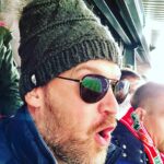 Kenneth Mitchell Instagram - Dream fulfilled in Liverpool. Thanks to my mates. #YoullNeverWalkAlone #Anfield ⚽️🎶🖤😭 Liverpool Stadium