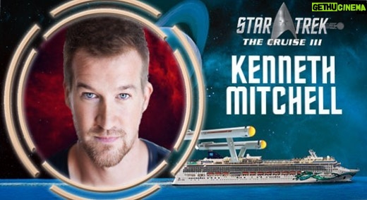 Kenneth Mitchell Instagram - Setting sail on the upgraded BlackFleet with fellow #StarTrekDiscovery cast mates @therealjasonisaacs @marythechief and a wonderful array of fellow #StarTrek family. Can’t wait to drink Romulan Ale and play endless games of deck shuffleboard with the fans. 🛳🇧🇸🇯🇲🖖🏽 @startrekthecruise