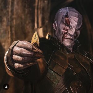 Kenneth Mitchell Instagram - Happy Star Trek Discovery Anniversary. I miss the beginning days. That feeling. Super excited for Season 3! #StarTrekDiscovery #Klingon #Kol #StarTrek 🦷