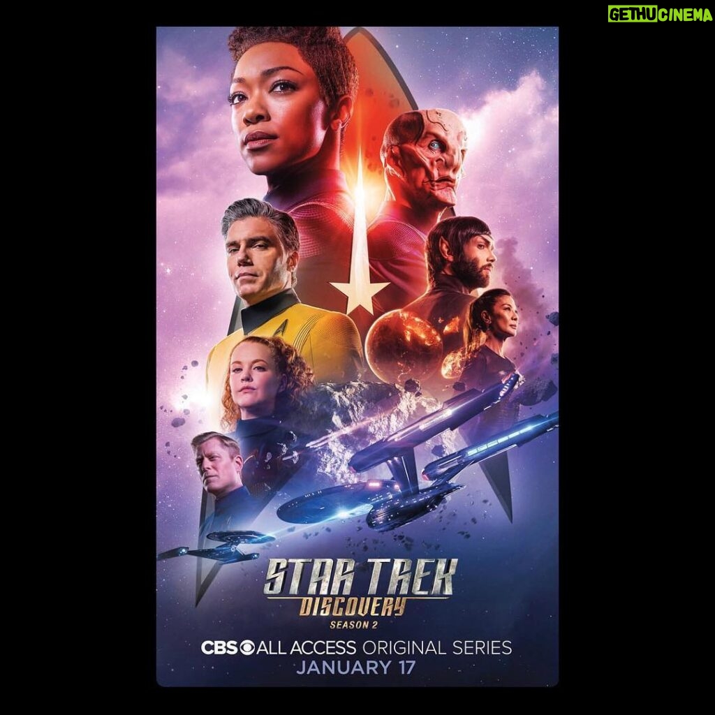 Kenneth Mitchell Instagram - Embark on a new mission. January 17th 2019. Season TWO 🖖🏽 “We are always in a fight for the future” 17.01 #StarTrekDiscovery #StarTrek @startrekcbs @cbstvstudios #repost