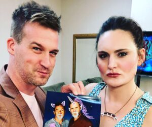 Kenneth Mitchell Instagram - The Mirror Universe {scroll} The best of times at #STLV this weekend. Thank you @creationent  @startrek & @startrekcbs for hosting a magical event, highlighted by Picard’s return, the infectious fans and the gracious Star Trek family. LOVE THESE PEEPS. Oh... the first KOL COSPLAY.... SAY WHAT!?!? 💙 #StarTrek #StarTrekDiscovery & beyond. (Mirror Mirror photo credit by Odo, entitled ‘Deep Space Disco’)