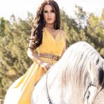 Kerri Kasem Instagram - "True greatness depends on total wisdom. The real lesson is to learn to love." -LRH I hope you have an abundance of love in your life and if you feel like you’re lacking… here’s a great big virtual hug! Another great shot for @fashionmagazinenyc by @arezoojalali_photography! 💛 Thank you to the team! @jbeauty_xoxo - make-up @sky_is_dlimit - stylist @pr_solo - stylehouse @friesiansm - Jardim MT Lusitano horse @carlossantosdressage - trainer Jardim MT #Lusitano #YellowDress #NewYorkFashion #GirlsAndHorses