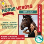 Kerri Kasem Instagram - 📣As a PROUD horse lover 💗 I am so excited to join “Horse Heroes Alliance” to support my dear friends Bek and Siri and @horsesinourhands movement towards passing the SAFE Act to end horse slaughter NOW‼️ Please ⚠️TAKE ACTION⚠️ ✅ Click link 🔗 in bio @horsesinourhands.   It takes less than 30 seconds to send an email asking your committee members to CO SPONSOR The SAFE Act now! ✅Call your Legislators: 202 224 3121. Ask to be connected to your Representatives and BOTH Senators and demand they pass the SAFE Act. The time is NOW ⌛️with the House Committee hearing this week Thursday May 26th. We need YOU now more than ever! 🙌🏻🐴 ➡️ Please join me and our fellow horse lovers, rescuers, and advocates in our final push to get this bill across the finish line! 🏁 ✅Click link in bio @horsesinourhands Love and gratitude Kerri Kasem 💗🙏 #horseheroesalliance #horserescuer #yes2safe #banhorseslaughter #horsesinourhands Washington D.C.