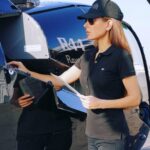 Kerri Kasem Instagram - Helicopters and Horses are two things that make me very happy! What makes you happy? @mattcali_photography @orbic #Helicopter #R44