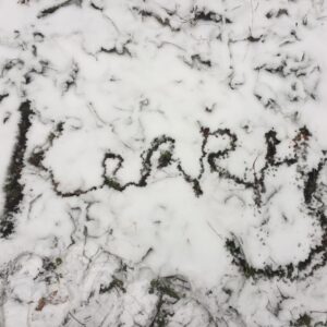 Kerry Condon Instagram - A beloved co-worker pissed my name in the snow