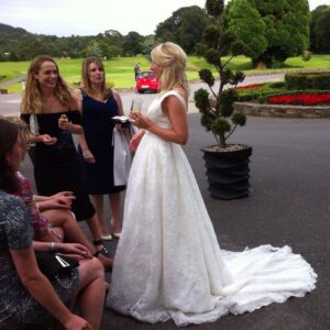Kerry Condon Instagram - Beautiful bride and one of my best friends 💛🍀👯