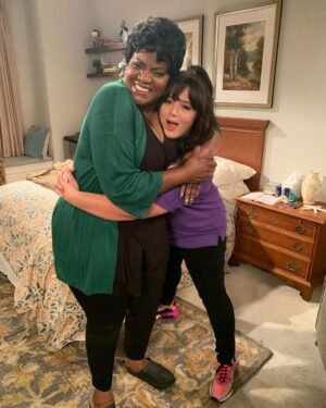 Kether Donohue Instagram - ‼️🏆 LEGEND ALERT 🏆‼️a flip book of love with @annamariahorsford 😭😭😭😍🥰😍 @bpositivecbs S2 —we have some reeaal legends this season, can’t wait for everyone to see Anna Maria’s magical performance❣️💫