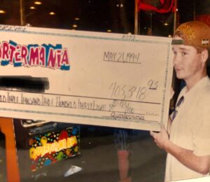 Kevin Connolly Instagram - On this day 24 years ago. My “friend” and I won 403,348 dollars on a 50 cent slot machine. I quickly learned that at 20 years old I was too young to collect... My partner however was 24. She DID collect... EVERYTHING!!! With friends like that who needs enemies... #vegasbaby