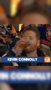 Kevin Connolly Instagram - ENERGY 📈 @mrkevinconnolly is in the building cheering on the boys tonight!