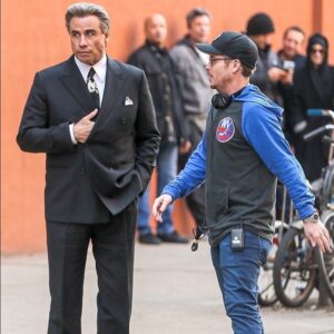 Kevin Connolly Instagram - John Travolta in character as the Dapper Don John Gotti!!! Directing this iconic actor in this movie was a dream come true #Gotti #nyunit