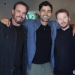 Kevin Connolly Instagram - Great day on @victorythepodcast… @adriangrenier IN the building. Just like old times!!