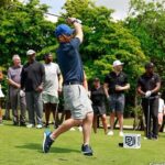 Kevin Connolly Instagram - A weekend I’ll never forget!!! #dji #dji2023 #bahamoment #turn2 @derekjeter @bahamarresorts @sjeter2 @jeterturn2 @royalbluegolf