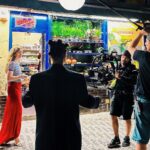 Kevin Dias Instagram - Souvenirs d’un tournage fou ! Hâte que vous rencontriez "CLÉO ET LÉO" dans le nouveau court-métrage de la géniale @diatta_emilie 💙🎥 Big up à la best partner ever @anaelleduguet !!! Prague, Czech Republic