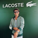 Kevin Dias Instagram - 🐊🤍🎾 Thank you @lacoste for making one of my dad's dreams come true ! @rolandgarros Rolland Garros