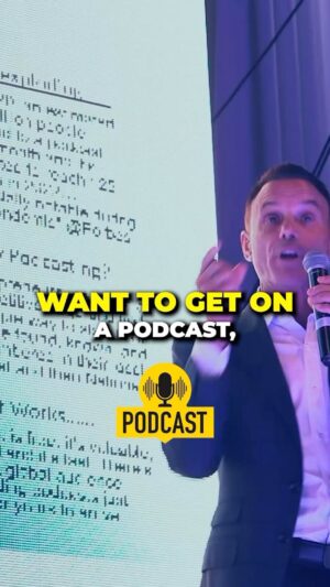 Kevin Harrington Instagram - Need to get on a podcast? #listentothis 

Or share your #podcast experience in the comments 💪 #buildyourbrand