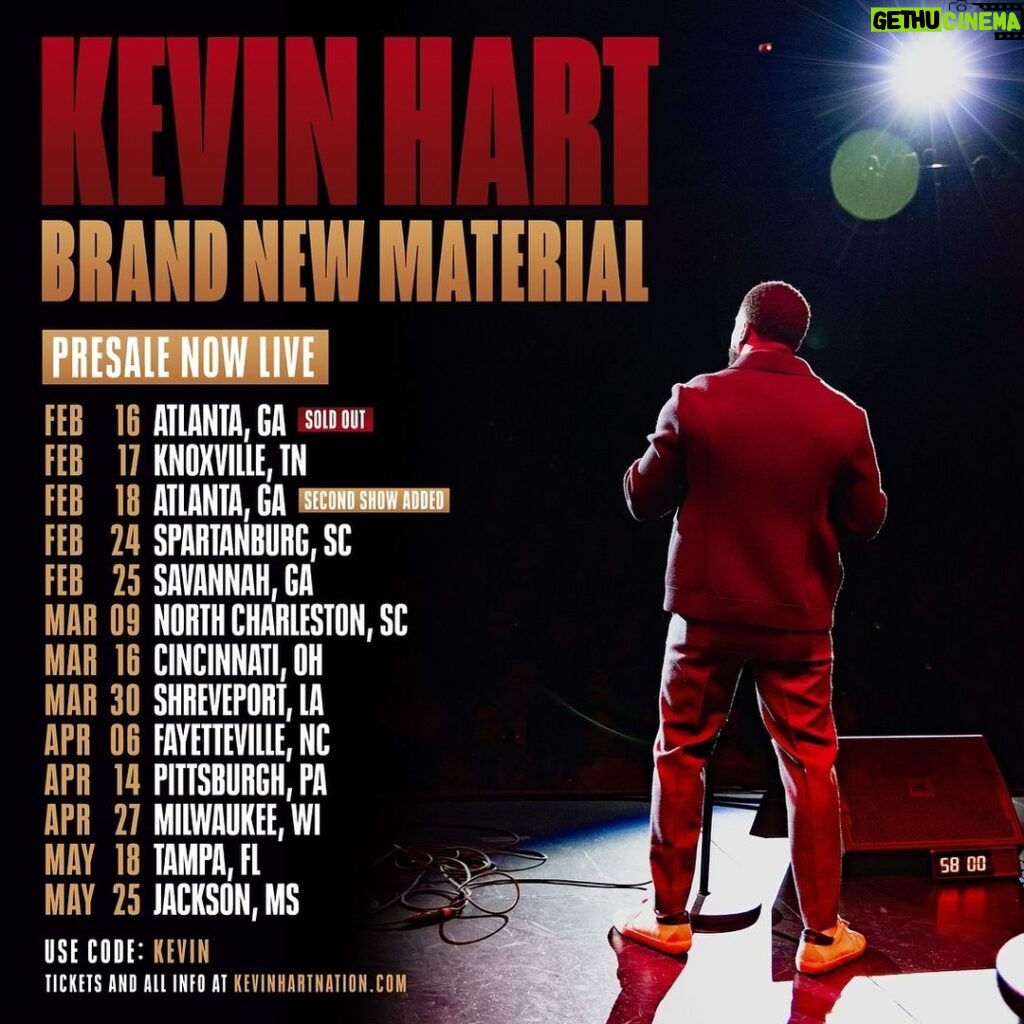 Kevin Hart Instagram - Tickets are officially on sale!!!!!!! Go to kevinhartnation.com RIGHT NOW DAMN IT!!!!!!! Lets goooooooooooo #ComedicRockStarShit