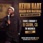Kevin Hart Instagram – TWO shows just announced at The Magnolia on Friday, February 2 in El Cajon, CA!! Get presale tickets now with code KEVIN at https://kevinhartnation.com/
 Lets gooooooooooo #ComedicRockStarShit