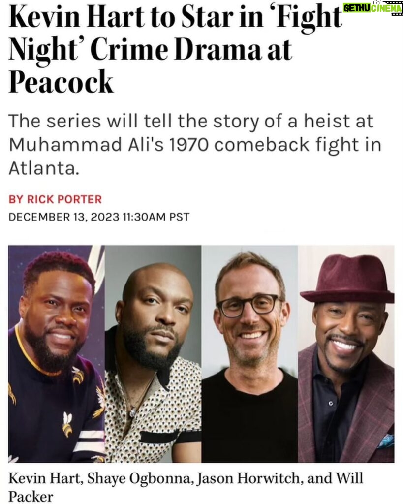 Kevin Hart Instagram - This one is going to be SPECIAL!!!!!!! Such a legendary cast!!!!! I can’t wait to get to work on this one. @therealhartbeat is doing big things!!!!!!! 💪🏾💪🏾💪🏾💪🏾💪🏾💪🏾💪🏾💪🏾💪🏾💪🏾