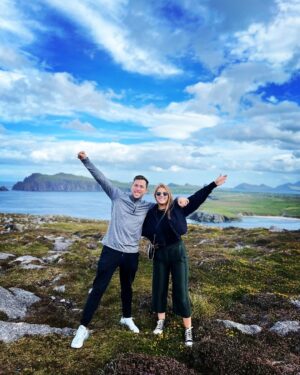 Kevin Patrick Egan Instagram - Gutted to be missing #WWERaw in KC later, especially after that epic show in Cardiff! Thanks to the brilliant @meganmorantwwe for kindly stepping in. We’re in Ireland for my brothers wedding. Family time, it’s good for the soul. Grateful boy. Cheers from the Dingle Peninsula 💚
